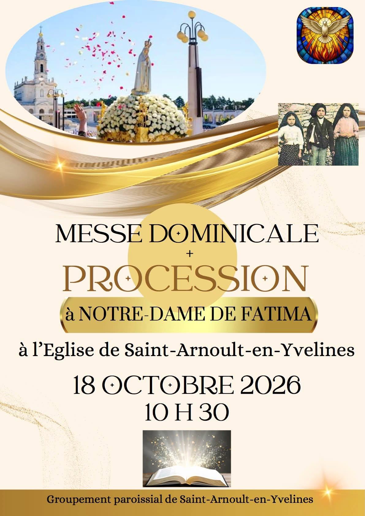 18 octobre 2026 nd de fatima