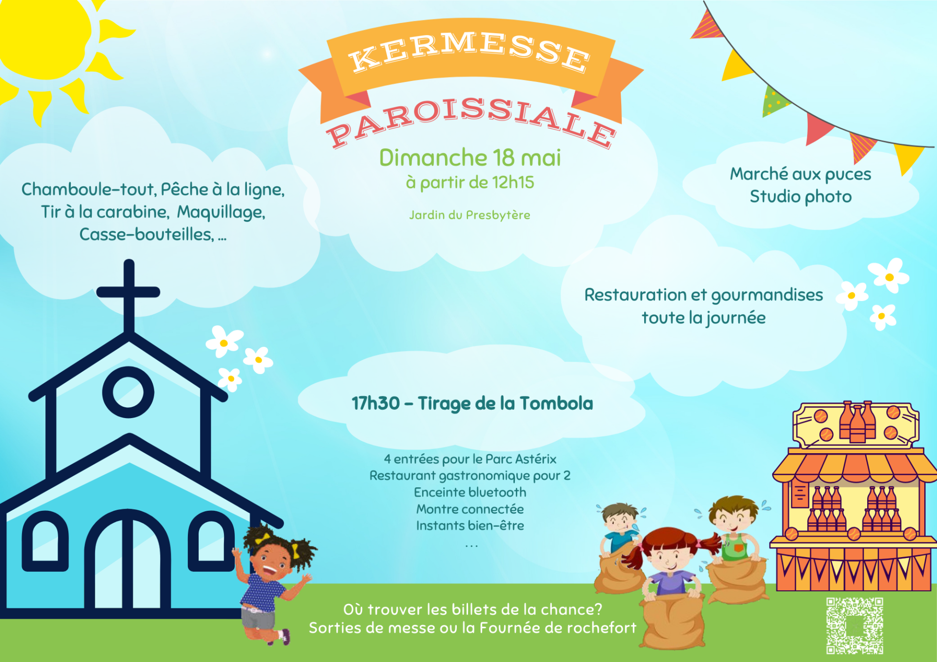 Affiche kermesse 2025 paysage v3